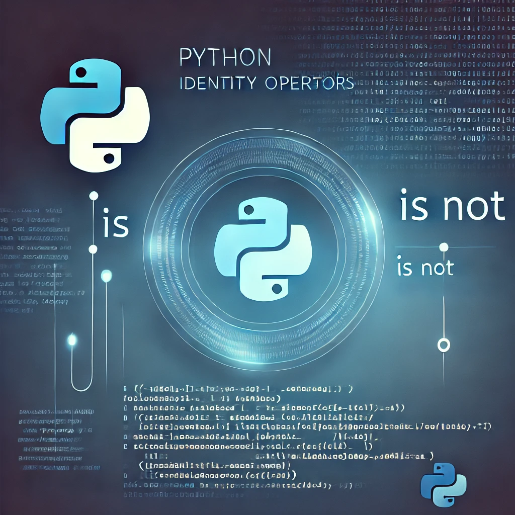 Python identity operators